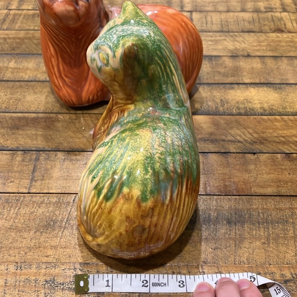 Set of 2 cat sculptures - Picture 8 of 14